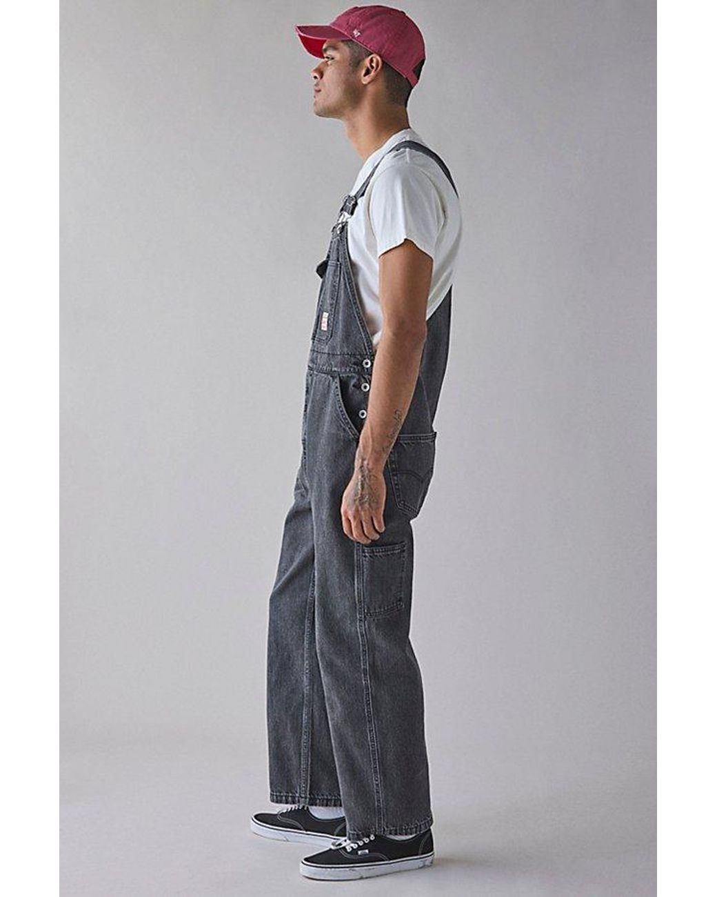 Levi's Blue Loose Overalls for men