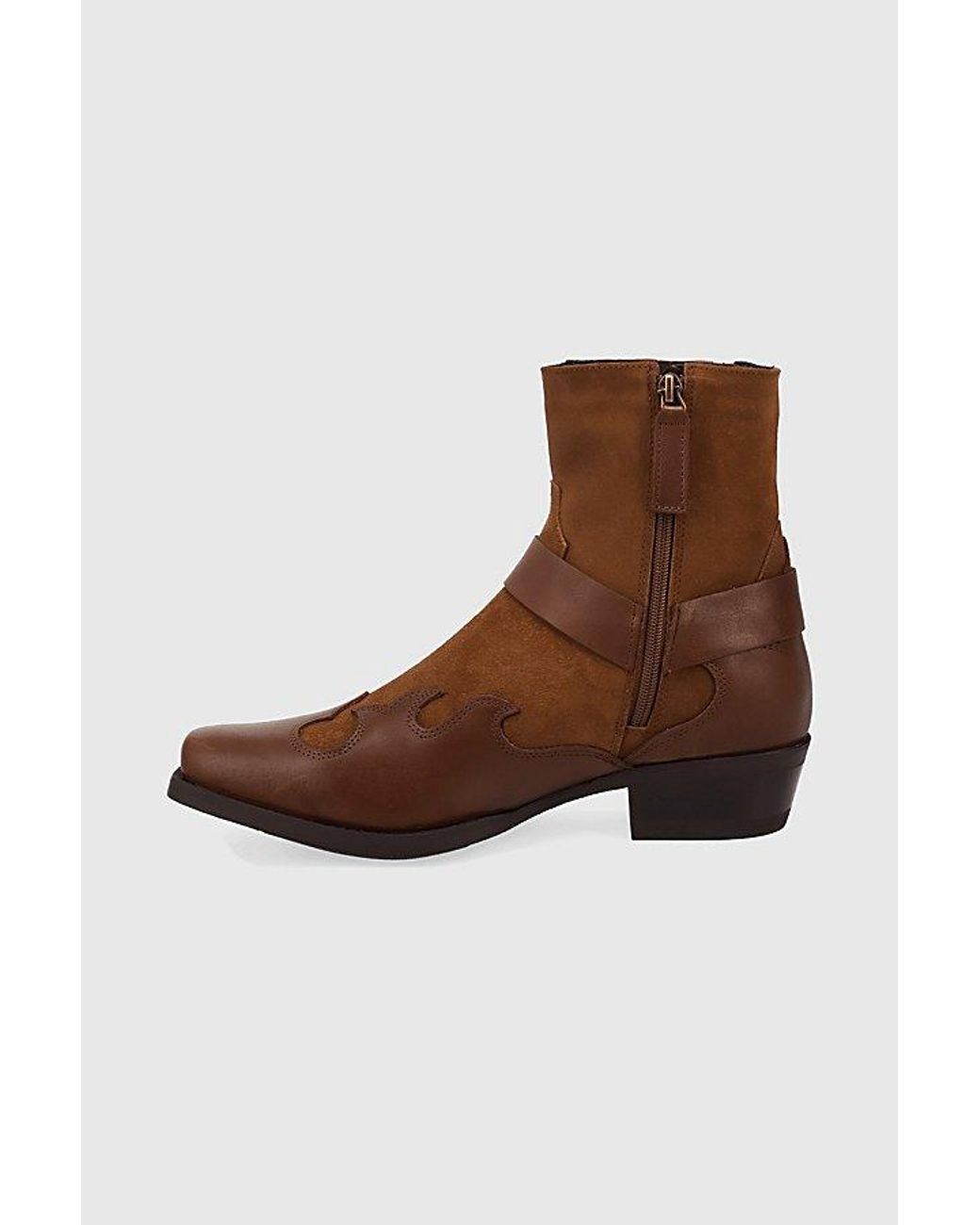 Dingo Brown Bandit Leather Boot for men