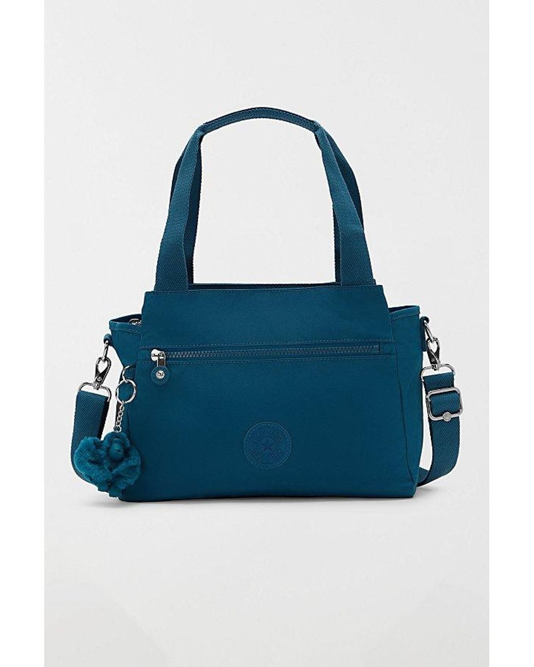 Kipling Elysia Nylon Shoulder Bag in Blue | Lyst