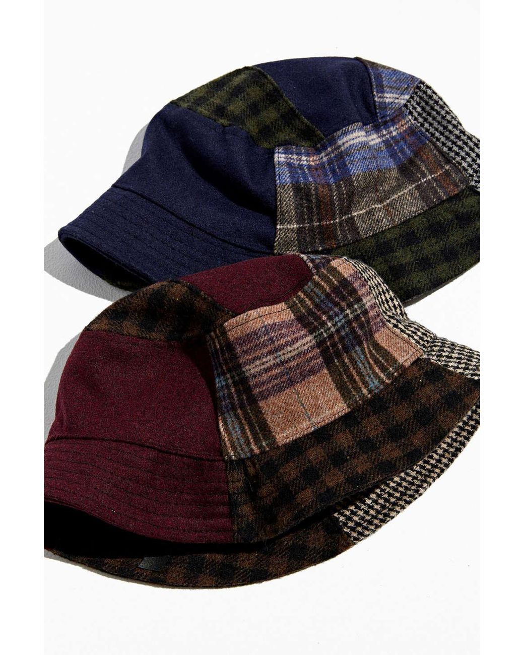 Urban Outfitters Uo Patchwork Menswear Bucket Hat for Men | Lyst