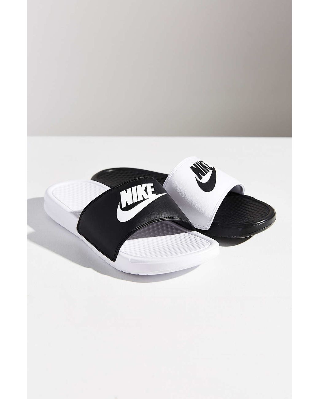 Nike Benassi Jdi Mismatch Slide in Black | Lyst