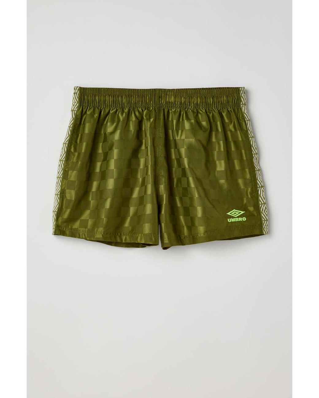 Umbro Uo Exclusive Checkerboard 3 Short in Green for Men Lyst