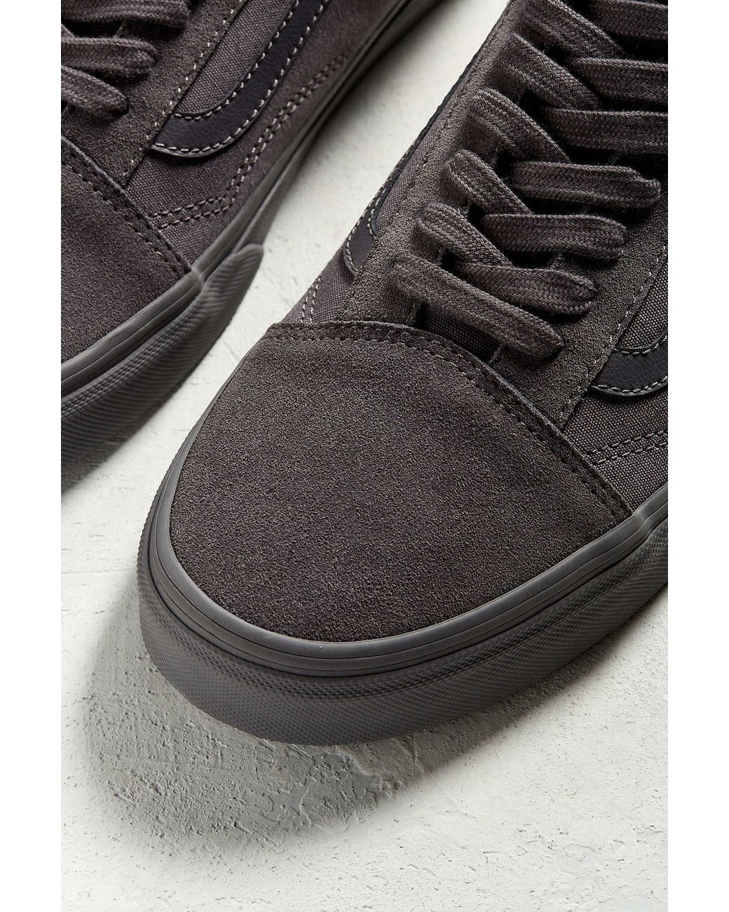 Vans Old Skool Mono Sneaker in Gray for Men | Lyst