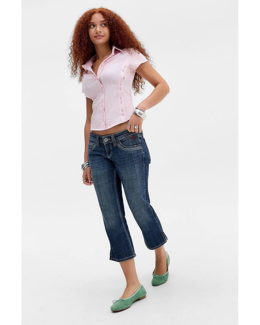 Silence + Noise Blue Silence + Noise Matty Asymmetric Shirt