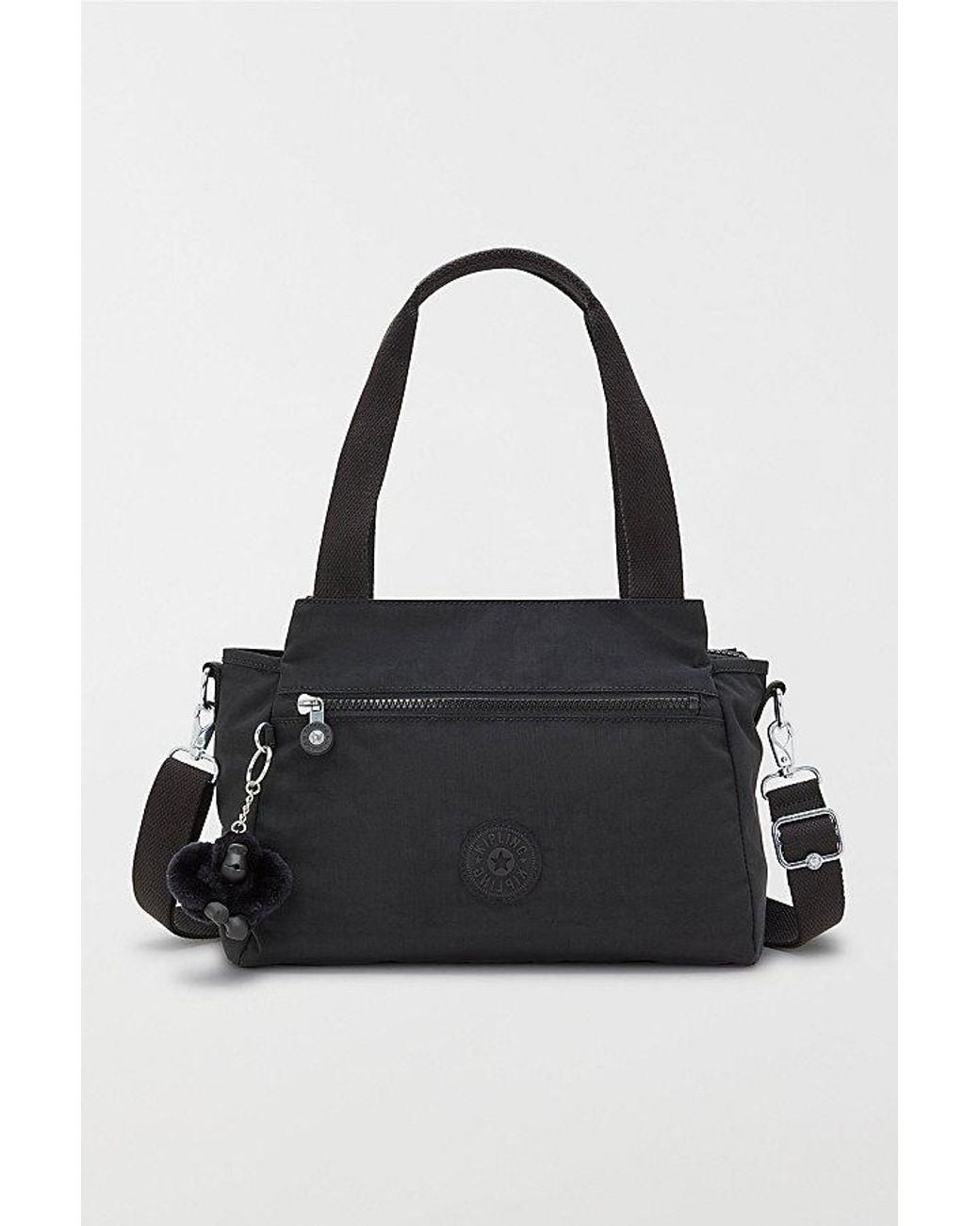 Kipling Black Elysia Nylon Shoulder Bag