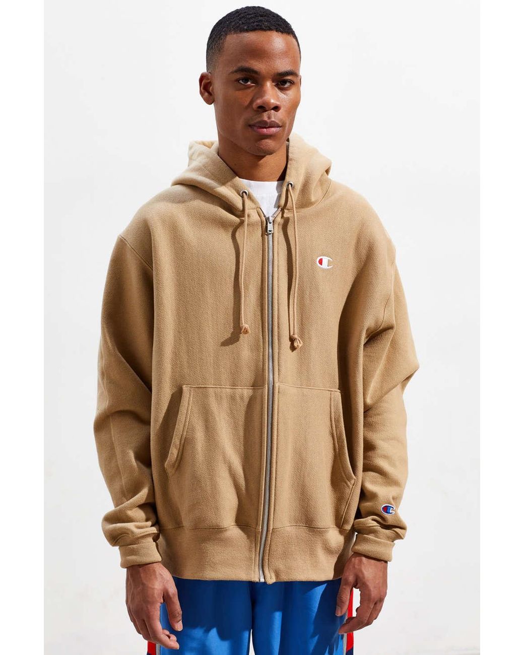 Champion Champion Uo Exclusive Zip-up Hoodie Sweatshirt for Men | Lyst