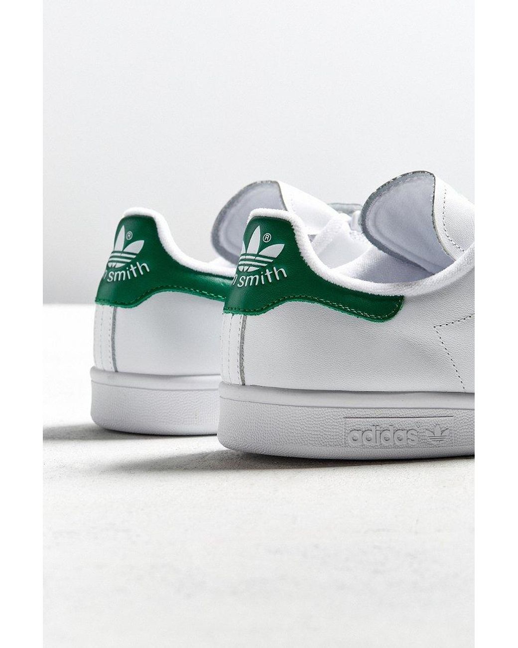 adidas Originals Lace Stan Smith Three Strap Sneaker in White for Men | Lyst