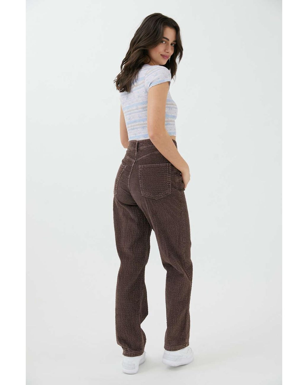 BDG Corduroy Brown Flare Jeans