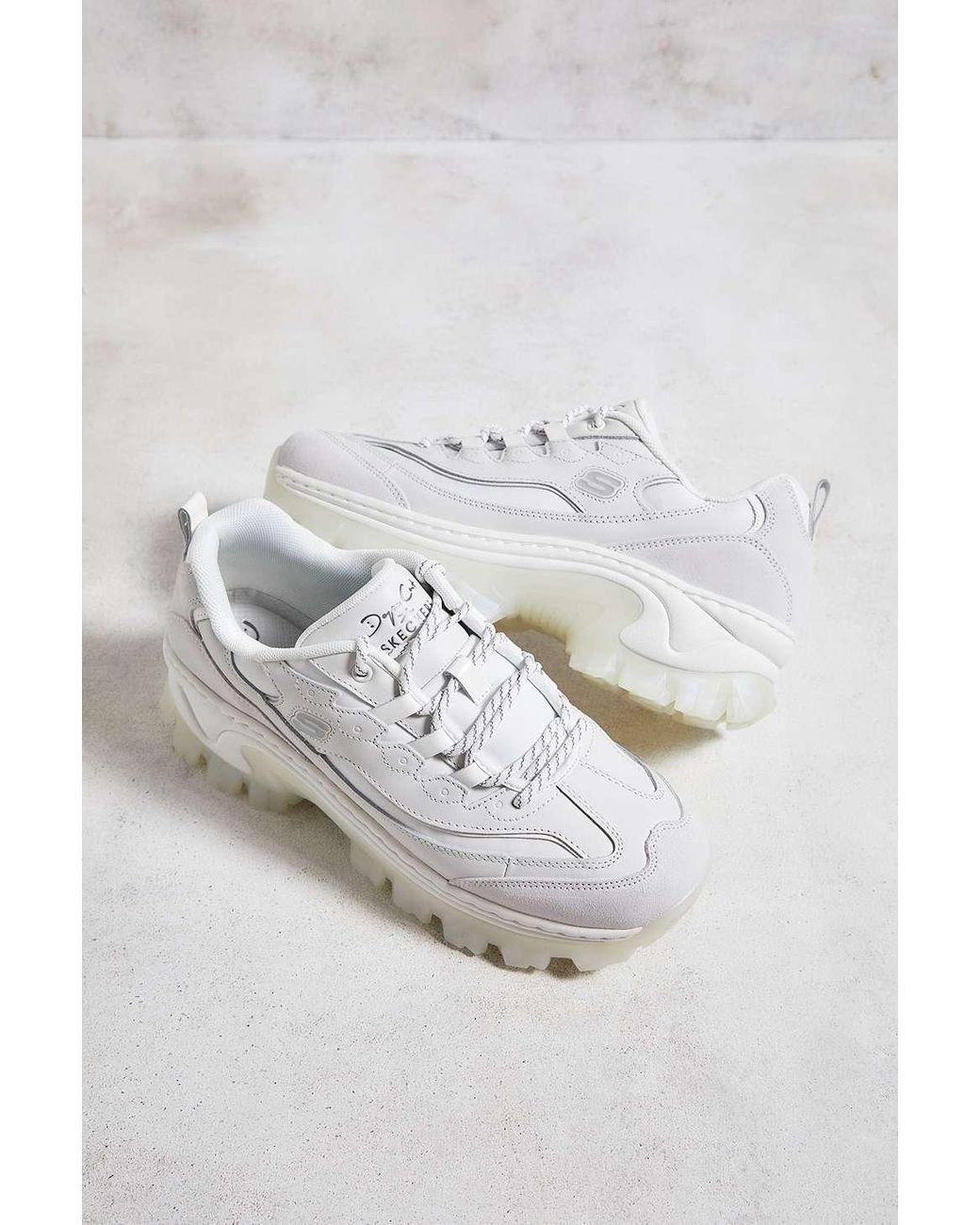 Sketchers trainers sale white