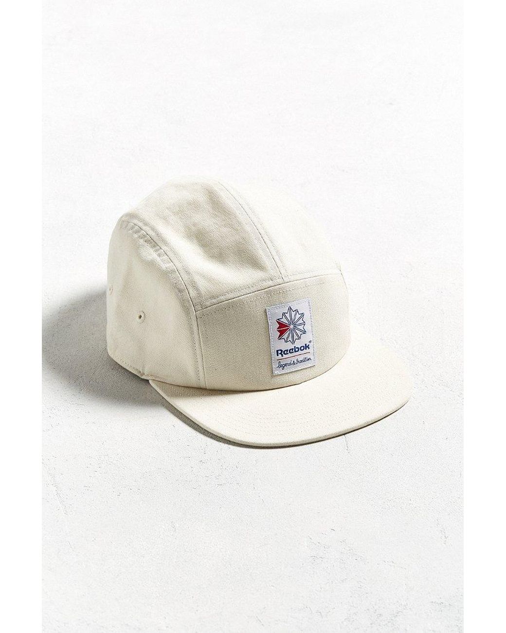 Reebok Foundation 5 panel Hat in White for Men Lyst