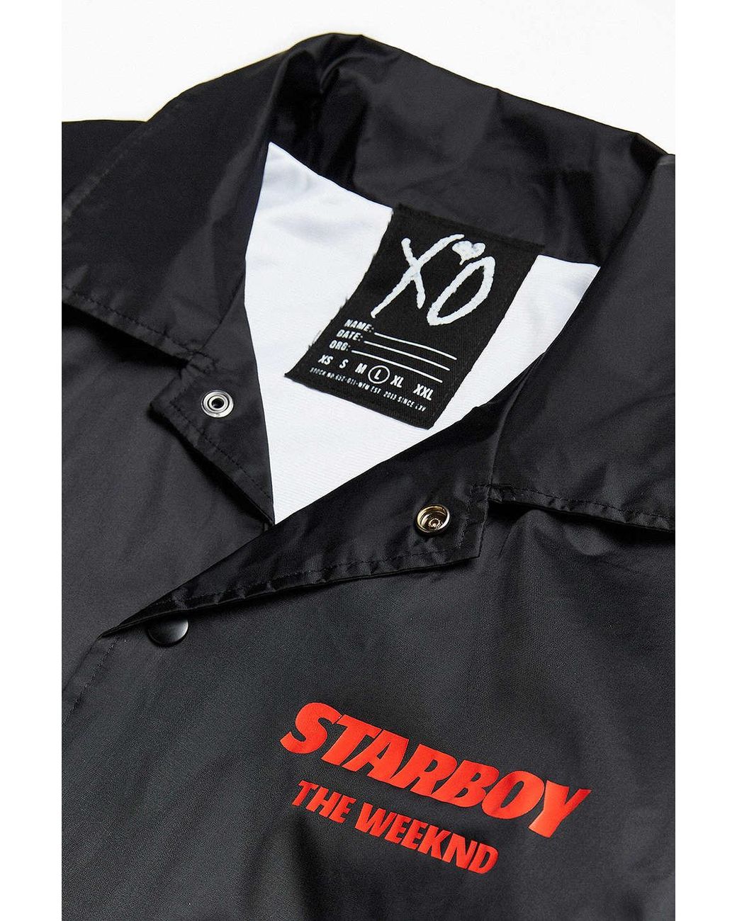 The Weeknd StarBoy Vintage Custom Made Denim Jacket for Sale