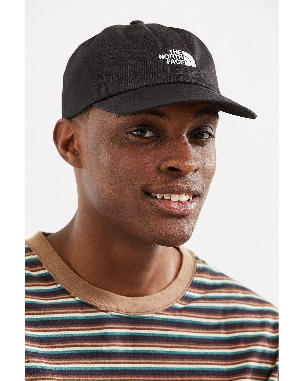 The North Face Cotton Basic Dad Hat in Black for Men | Lyst