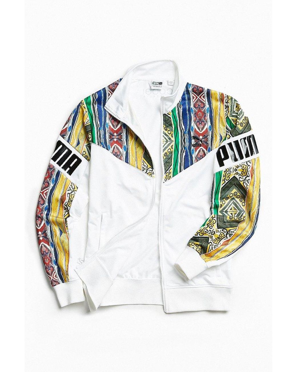 PUMA X Coogi Track Jacket in White for Men | Lyst