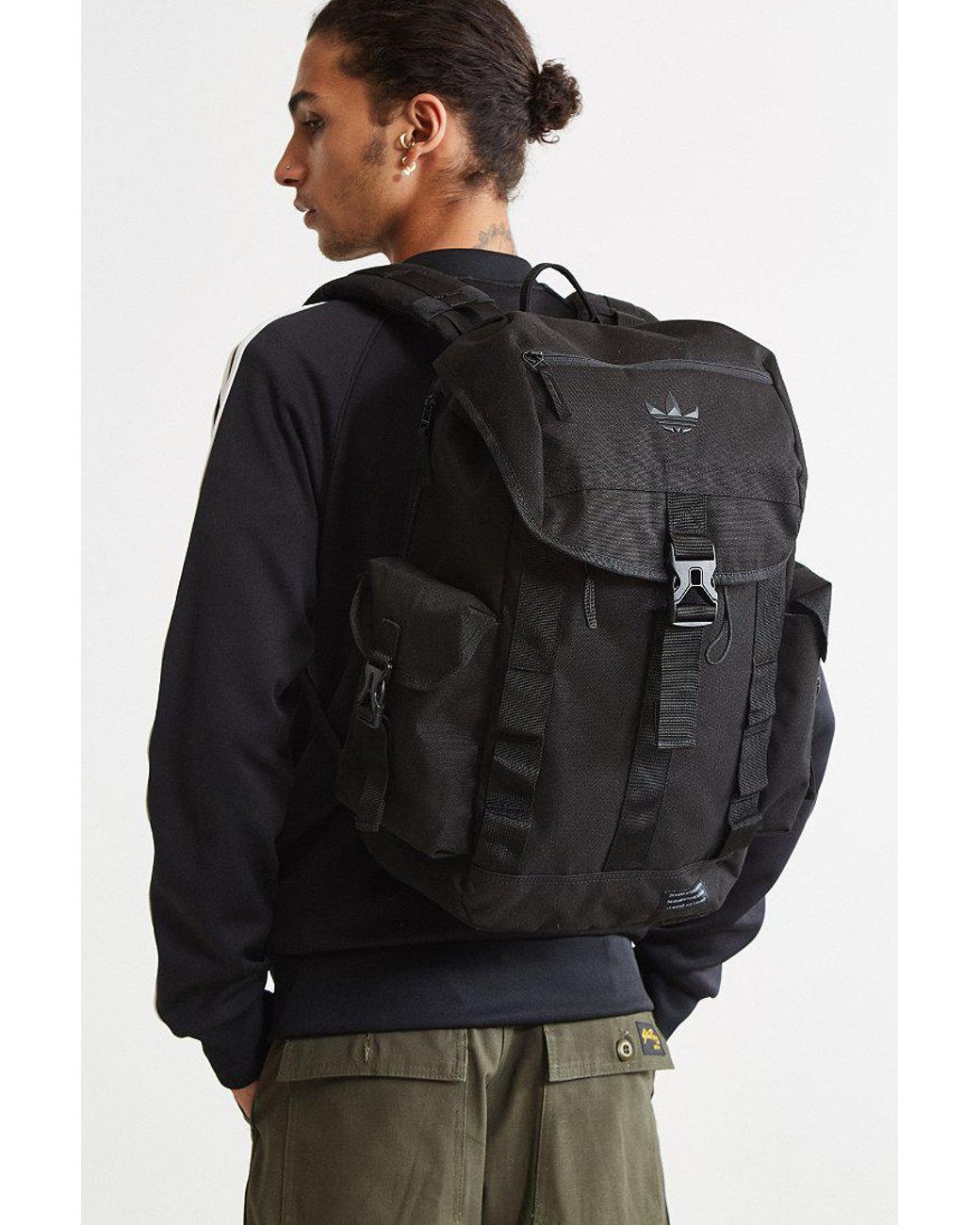 adidas Originals Originals Urban Utility Backpack in Black for Men | Lyst