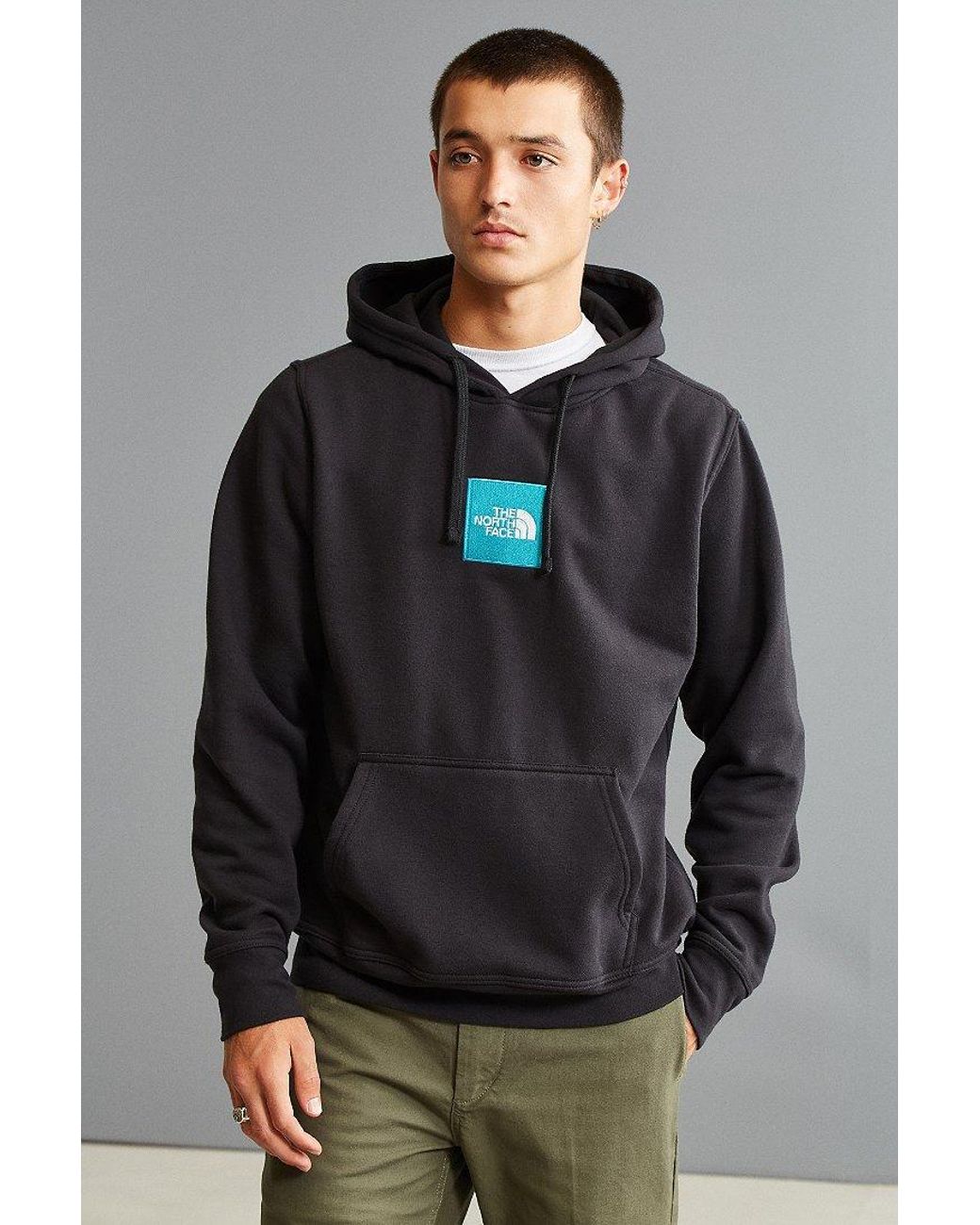 North face shop embroidered hoodie