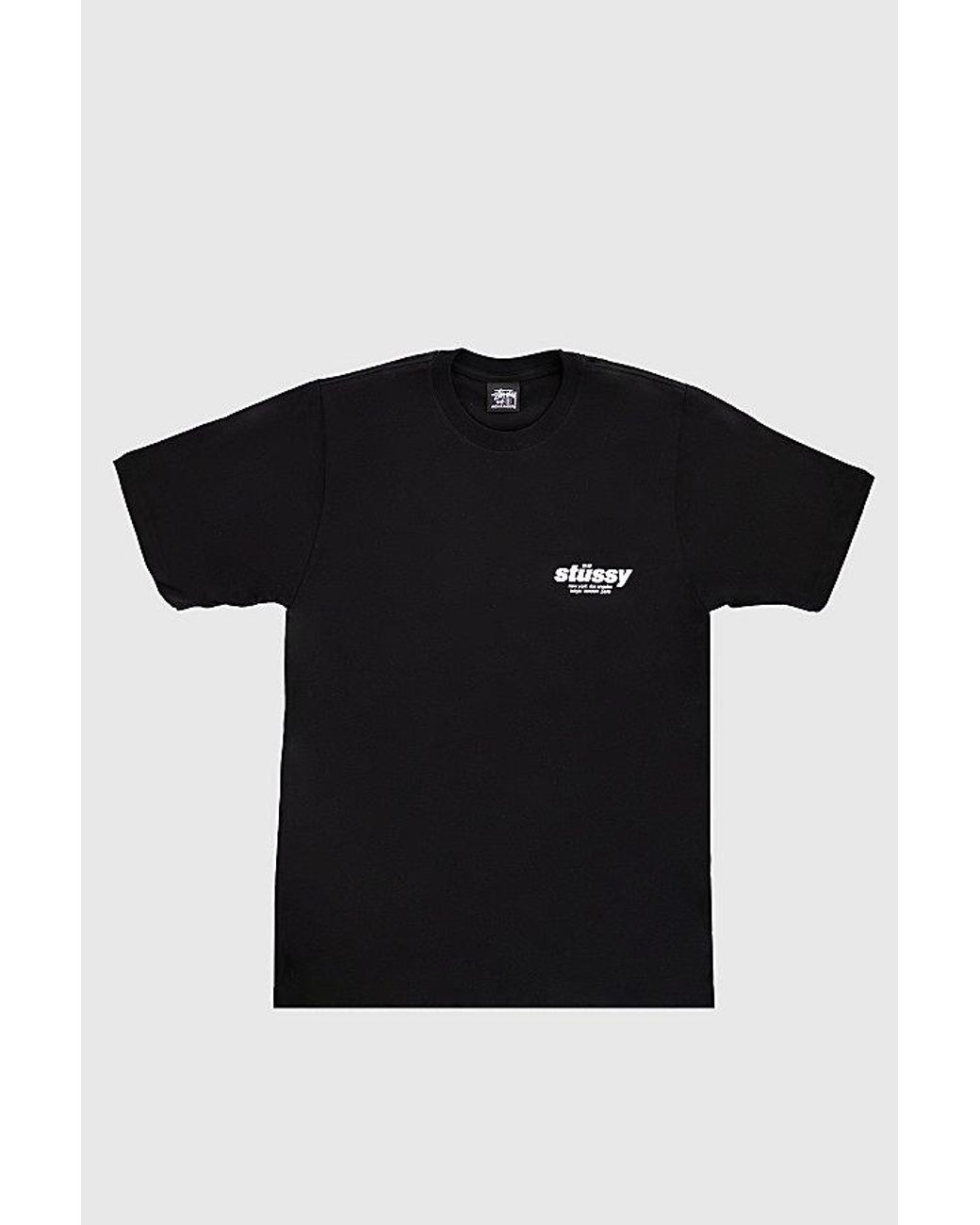 Stussy Black Rollers Tee for men