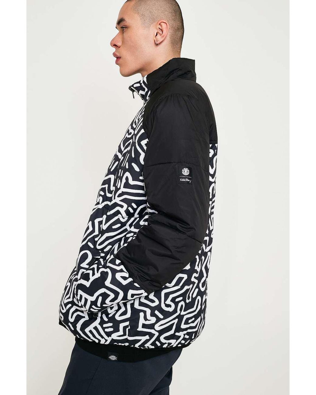 Keith Haring Reversible Puffer Jacket 