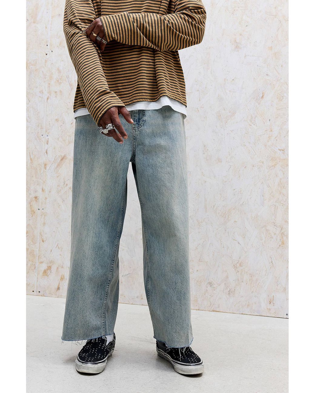 BDG Blue Jack Crop Jeans 28w 30l, 100% Cotton At Urban Outfitters for men