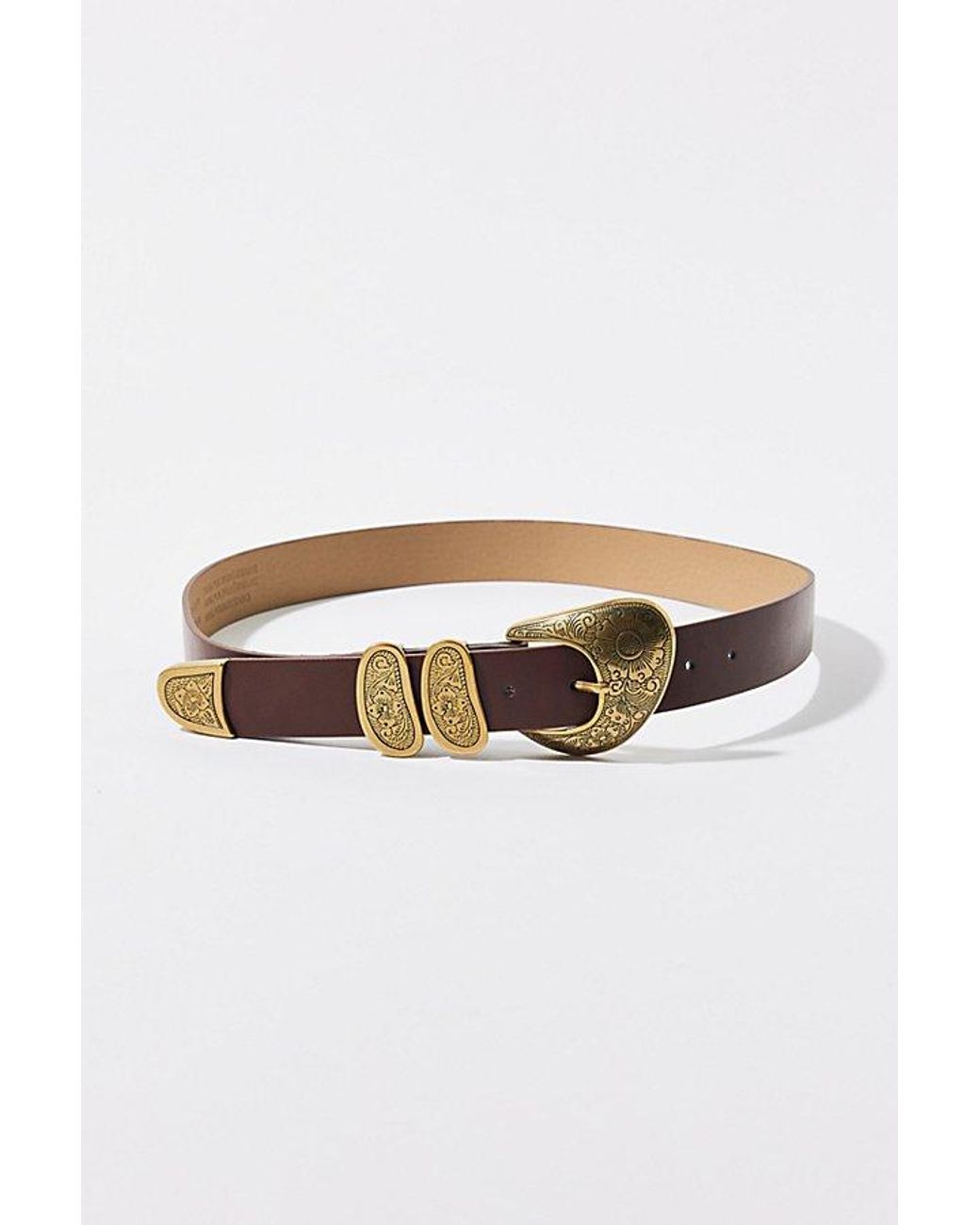 Urban Outfitters Hilary Western Faux Leather Belt in Black  display picture 2