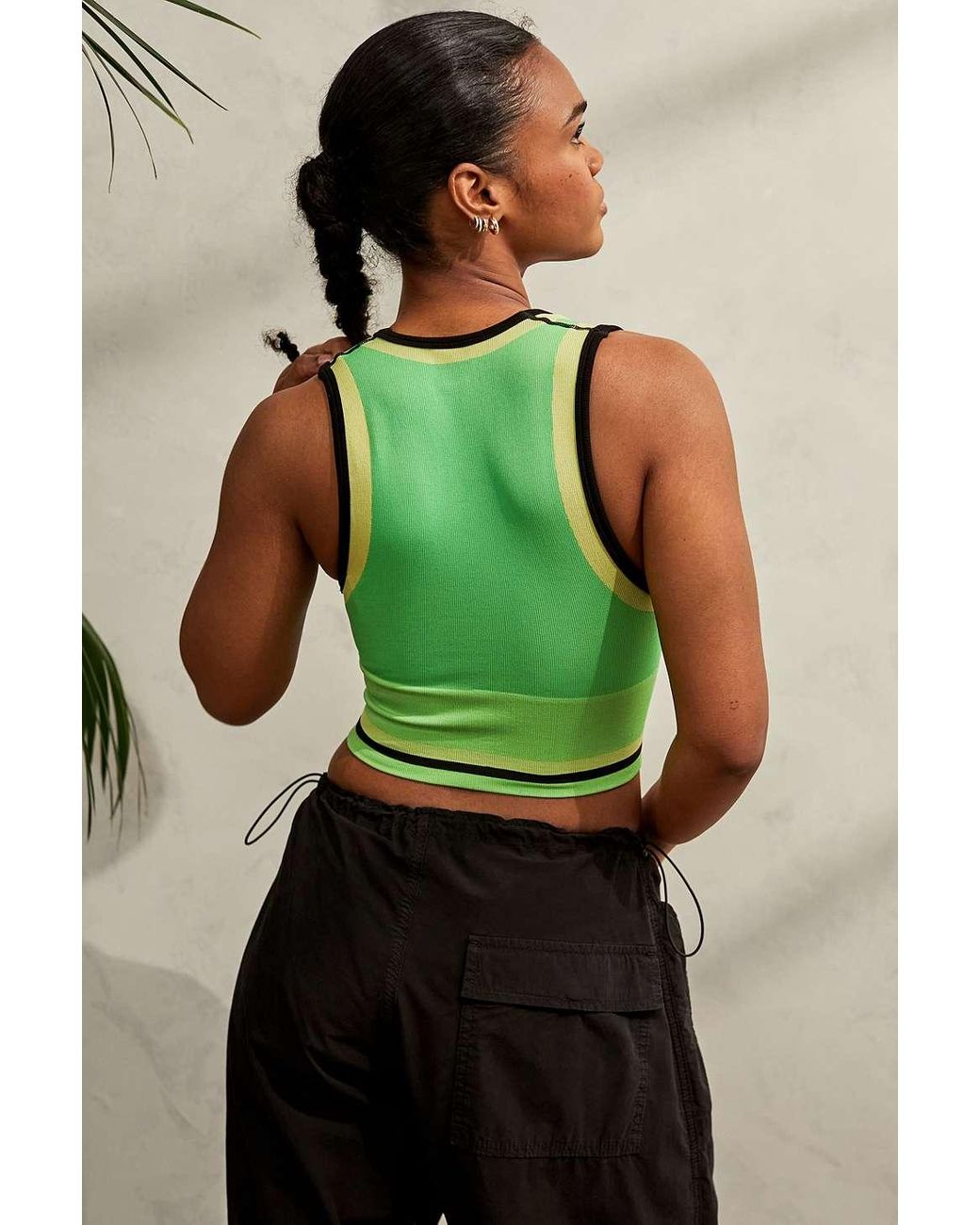 BDG Recycled Josie Contrast Vest in 