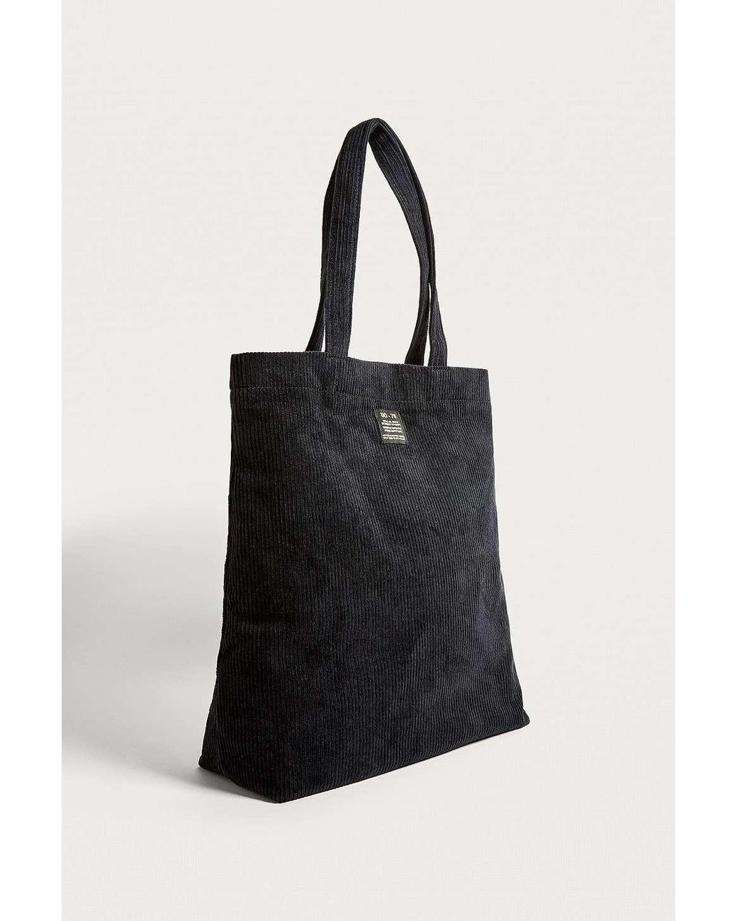 Urban Outfitters Uo Corduroy Tote Bag in Black | Lyst UK