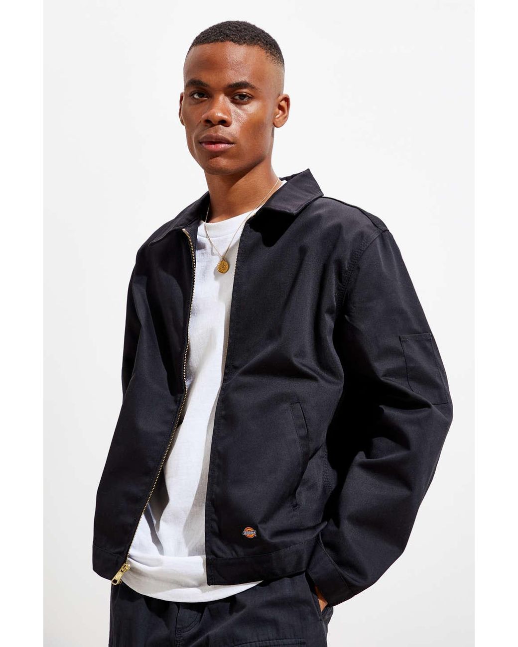 Dickies Eisenhower Cotton Jacket in Black for Men | Lyst