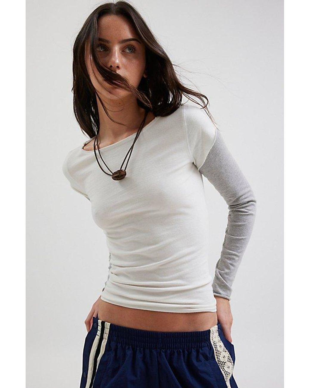 theredthread S bicolor layered tops トップス THEREDTHREAD S