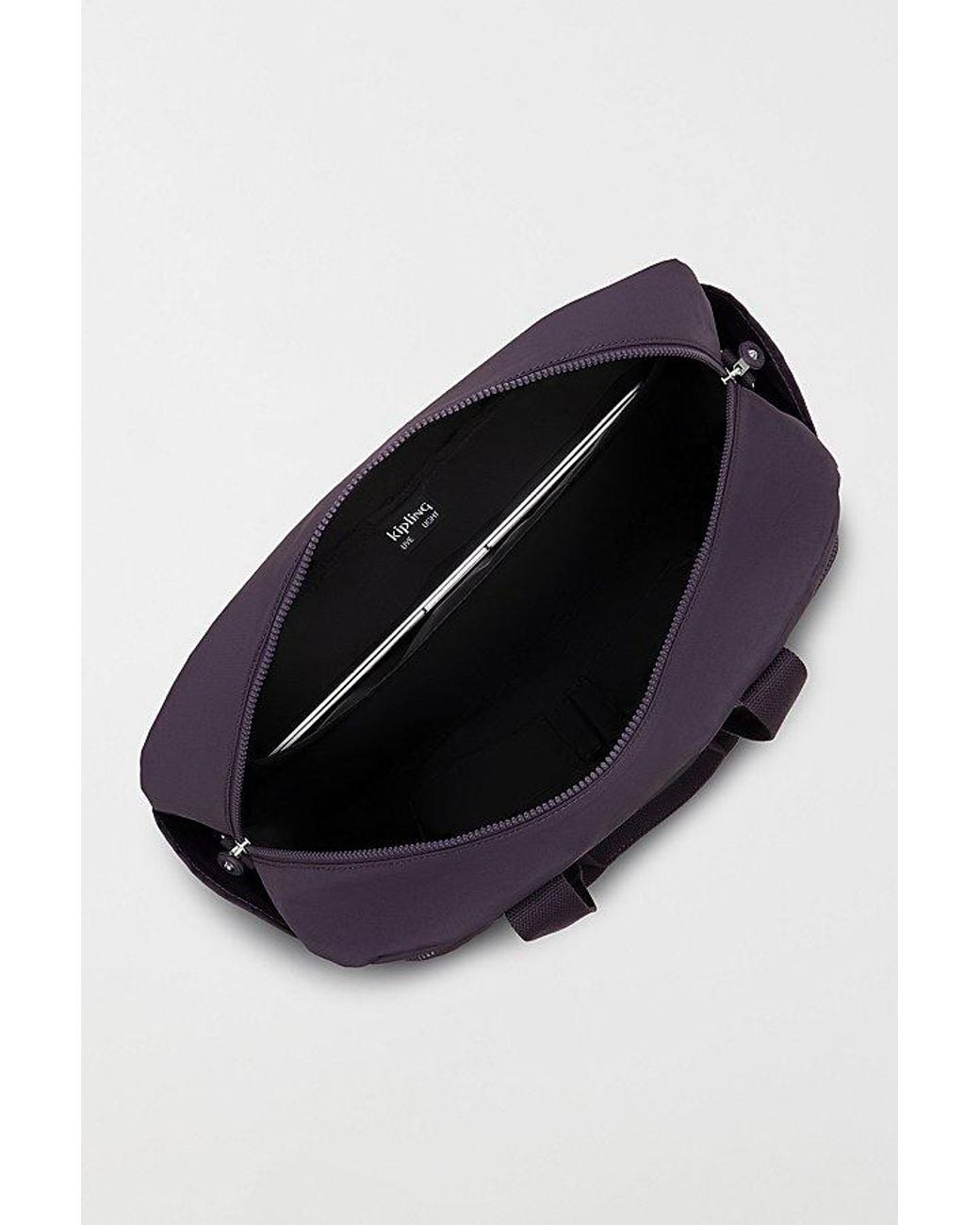 Kipling Defea Extra Large Weekender Duffle Bag in Purple | Lyst