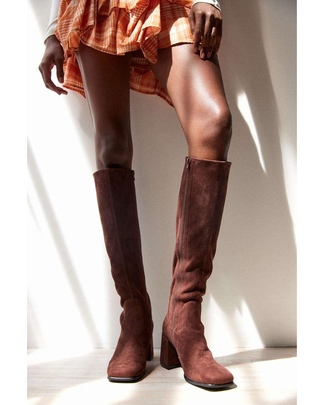 Bottines Cheville Jeffrey Campbell X Havana Last - Daim Camel, Taille US 6.5, Portées Une Fois