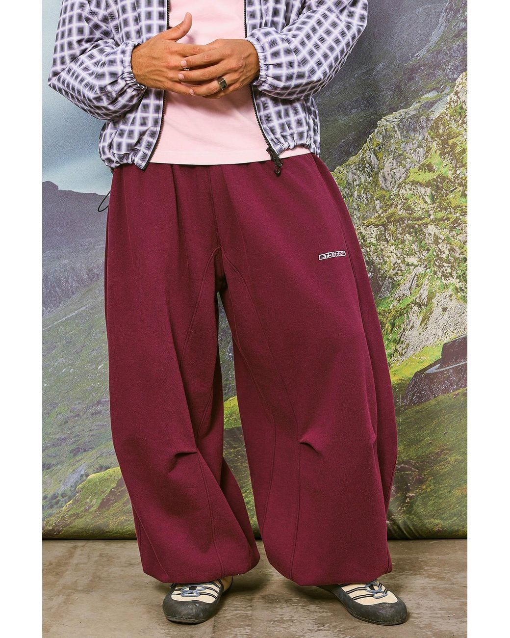 iets frans Red Sid Joggers for men