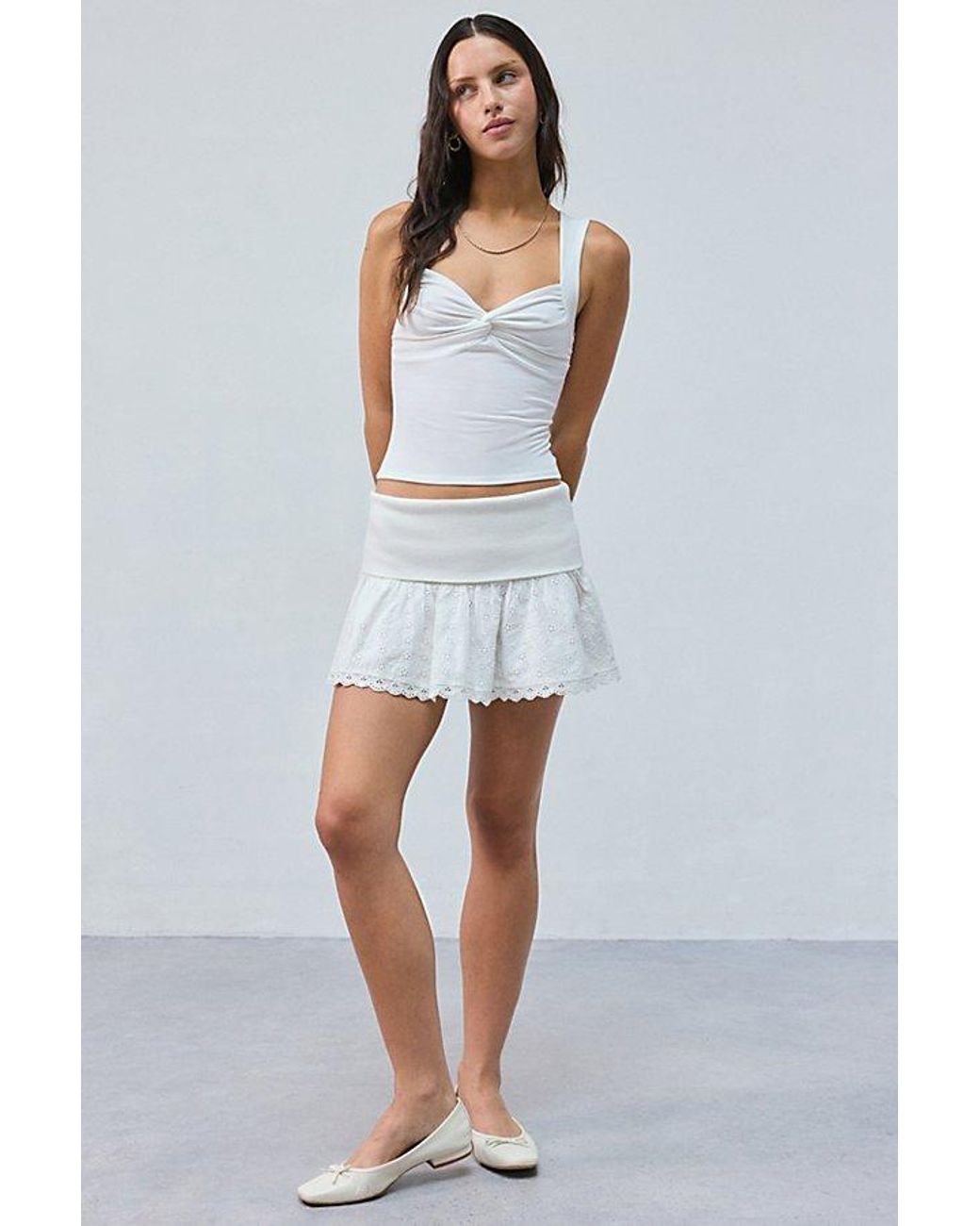 スカート JESSE SKIRT R13/アールサーティーン】 JESSE SKIRT（デニムスカート）｜L