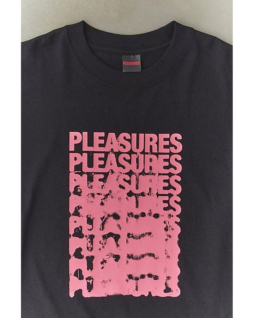 Pleasures Gray Immolate Graphic Tee for men