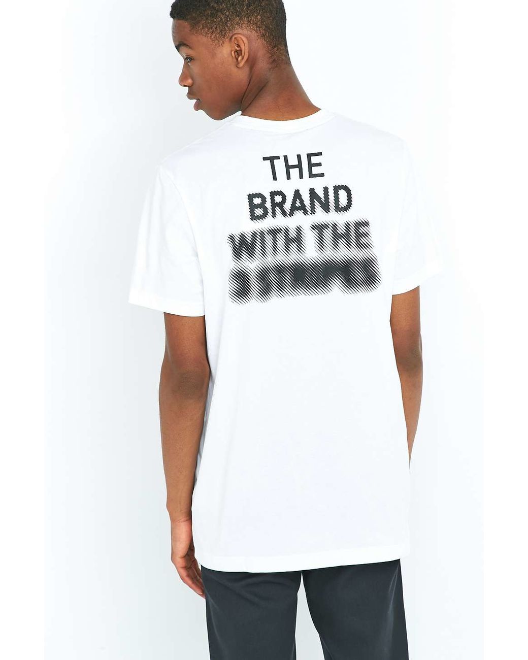 adidas Originals The Brand With The 3-stripes White T-shirt for Men | Lyst  UK