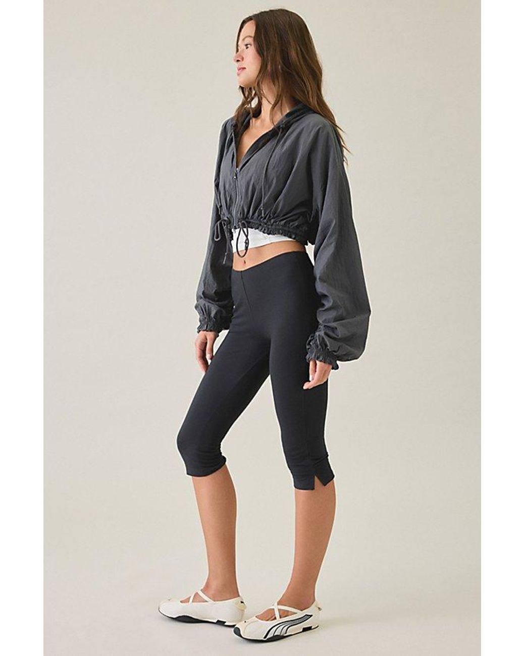 Out From Under Black Bec Capri Pants