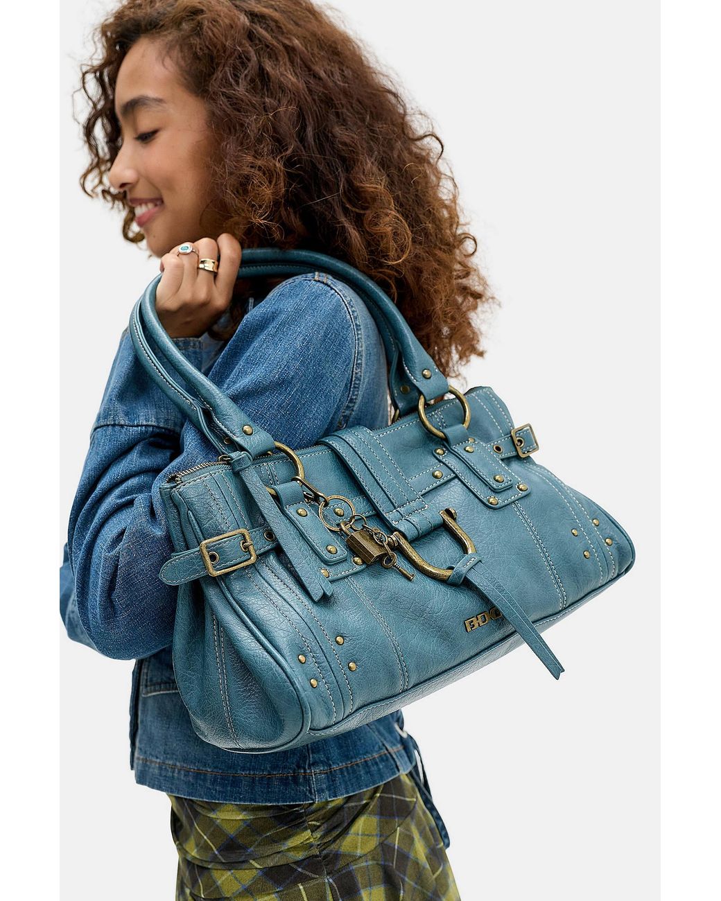 BDG Multicolor Karlie Lock Shoulder Bag
