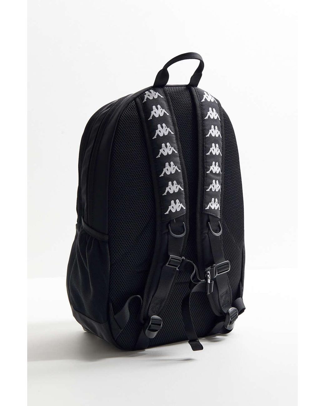 Kappa Synthetic The Premium Backpack In Black And White | Lyst