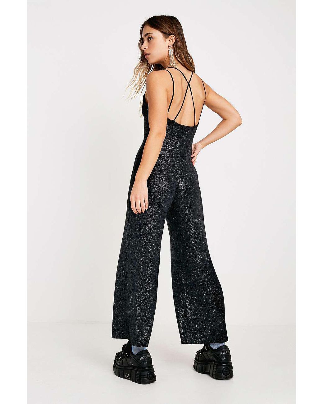 Urban outfitters shop black jumpsuit