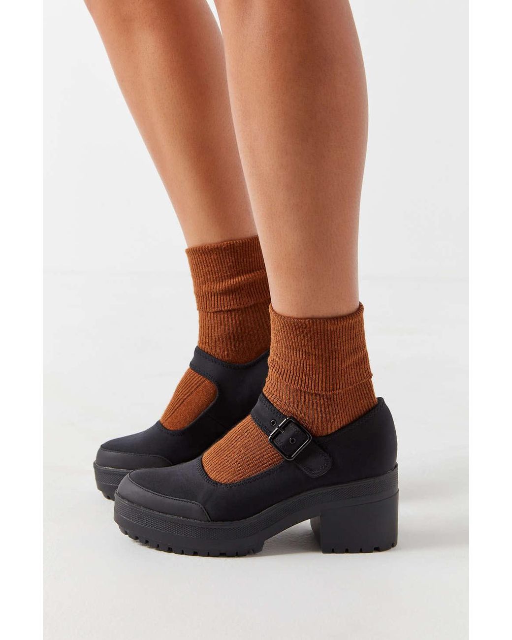 Urban Outfitters Uo Paige T-Strap Mary Jane Shoe Shoe in Black, Women's at Urban Outfitters