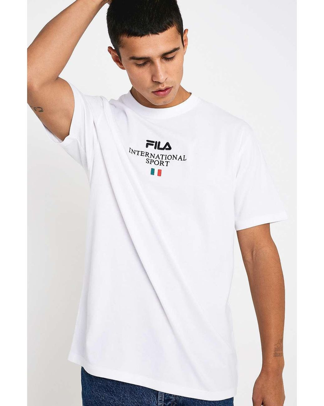 Premonition pålidelighed Fradrage Fila Uo Exclusive Penny White T-shirt for Men | Lyst UK