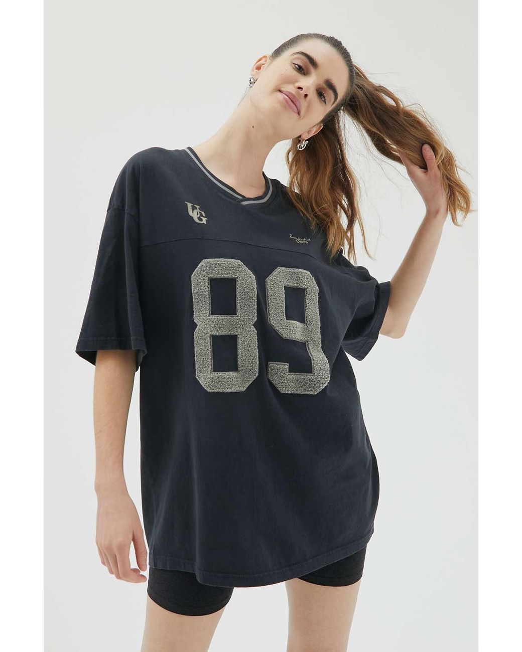 Urban Outfitters 89 Longview T-shirt Dress in Black | Lyst