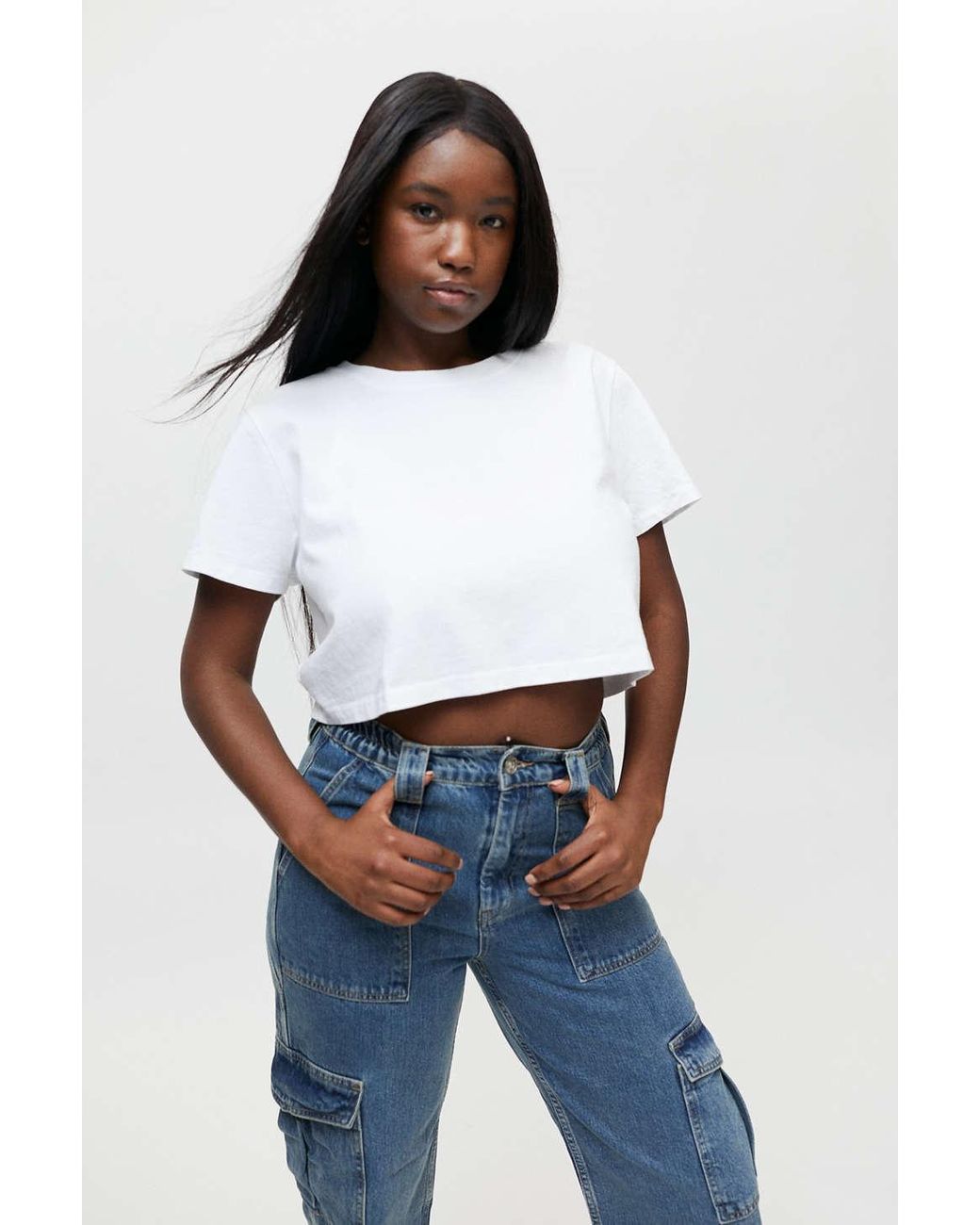 uo striped best friend tee