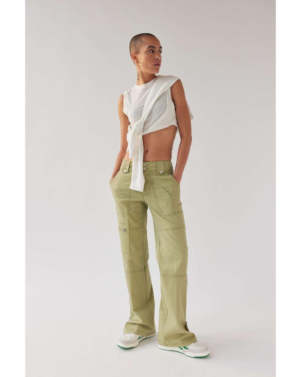 BDG Emery Lowrise Workwear Pant in Green Lyst