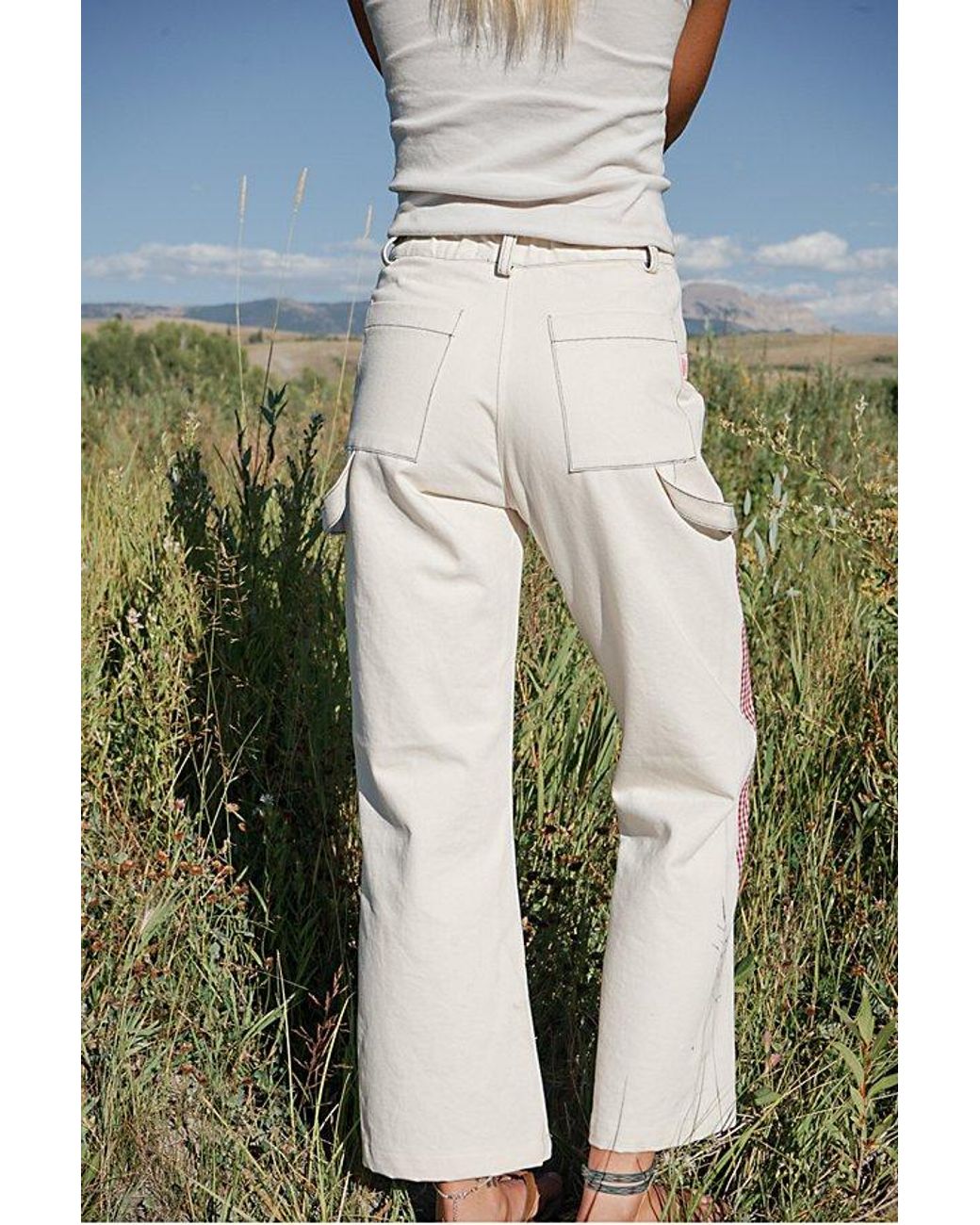 Midnight Lunch Blue Panel Pant