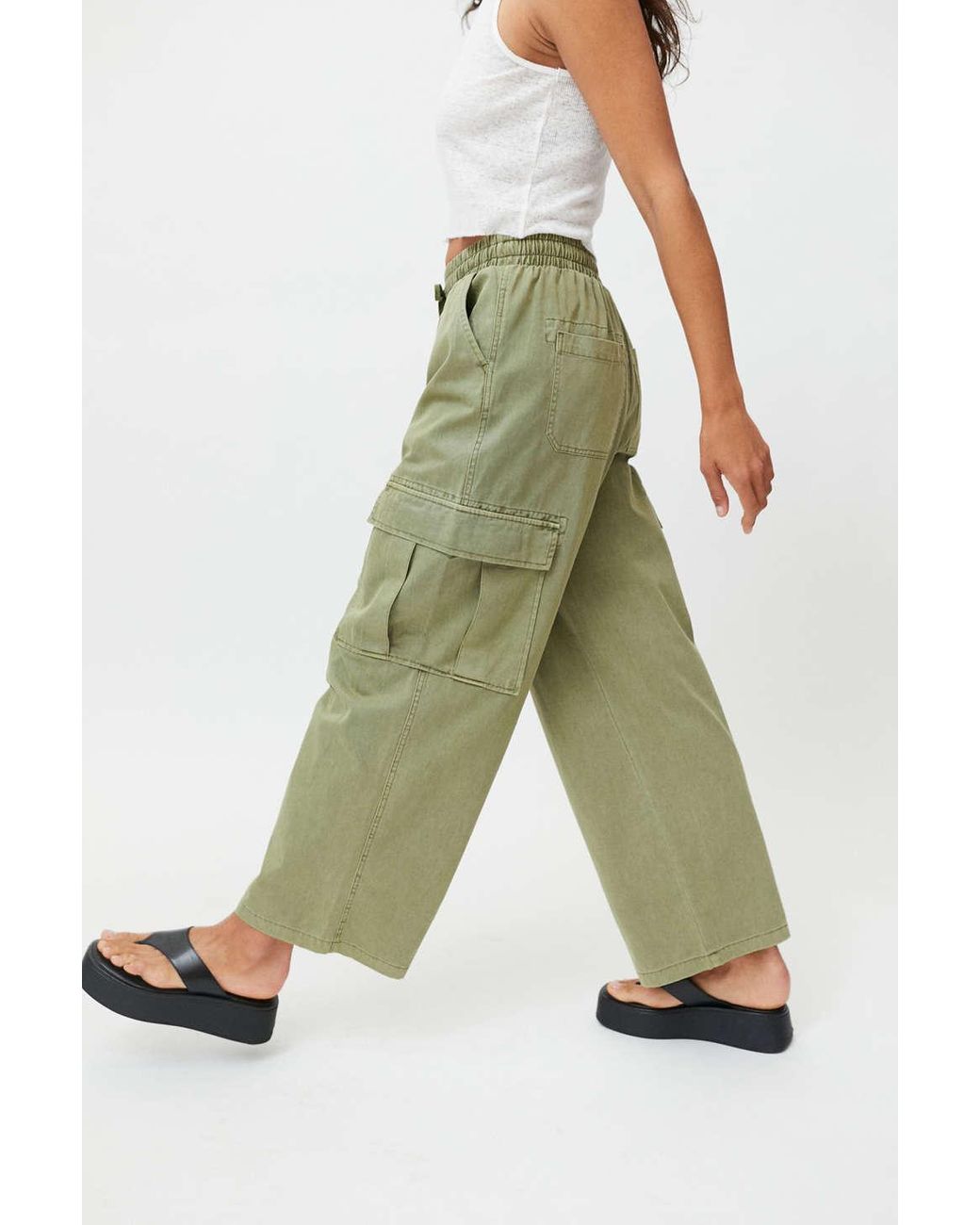 Cotton Uo Alexis Drawstring Skate Pant 