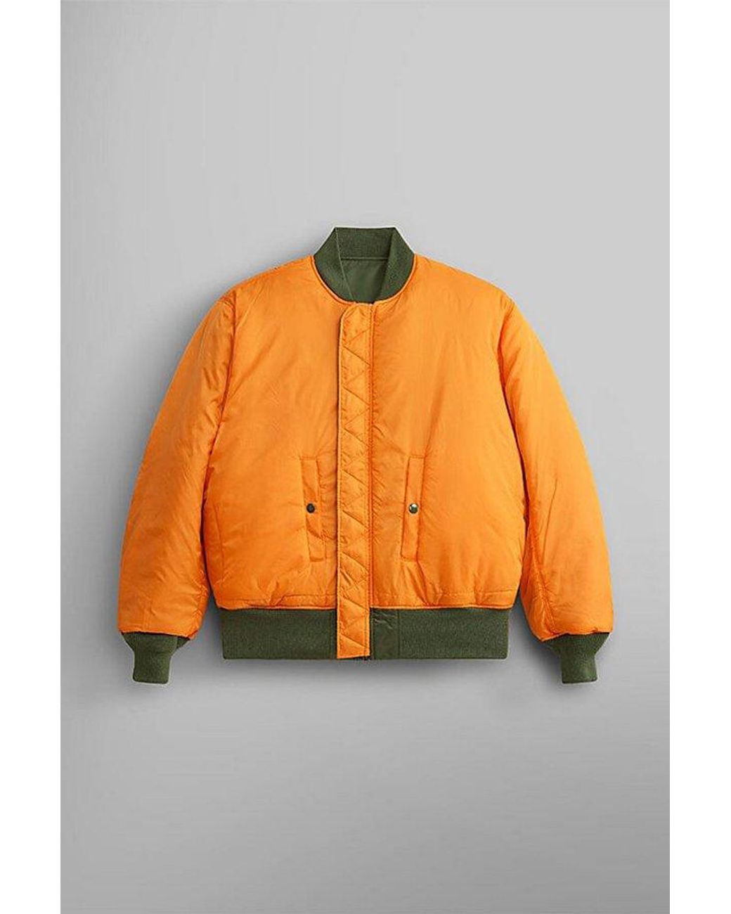 Alpha Industries Green Alpha Ma-1 Flight Jacket for men