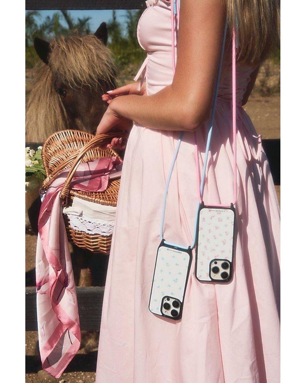 Cordée Cases Multicolor Cairo Iphone Case + Crossbody Strap Set