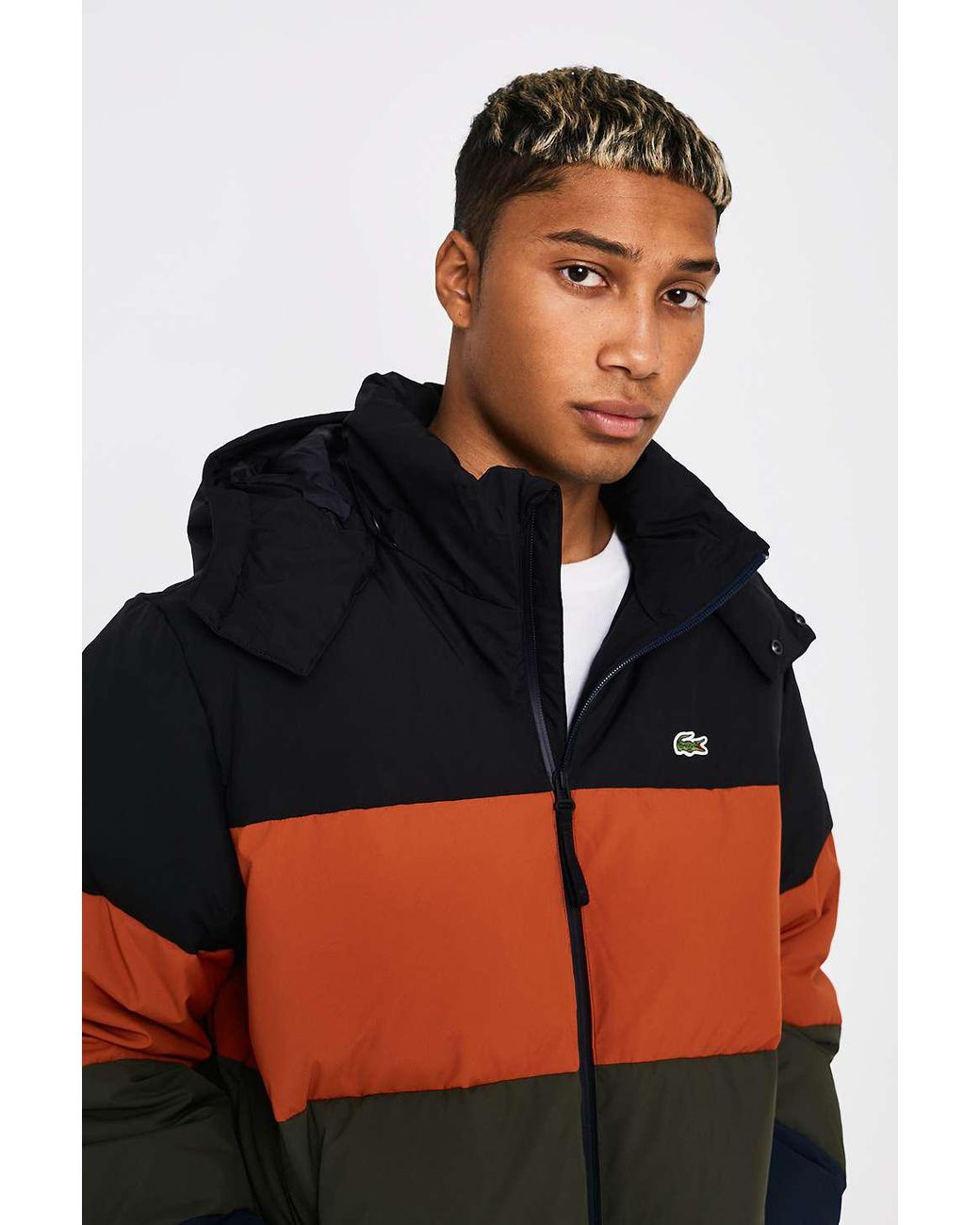 Lacoste sport coloured hood sale