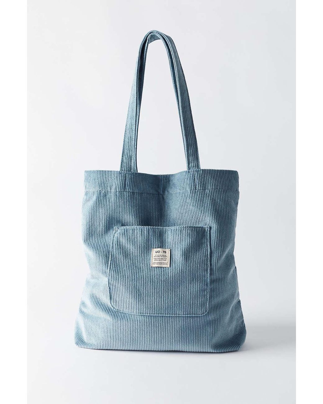 Urban Outfitters Uo Basic Corduroy Tote Bag in Gray Lyst