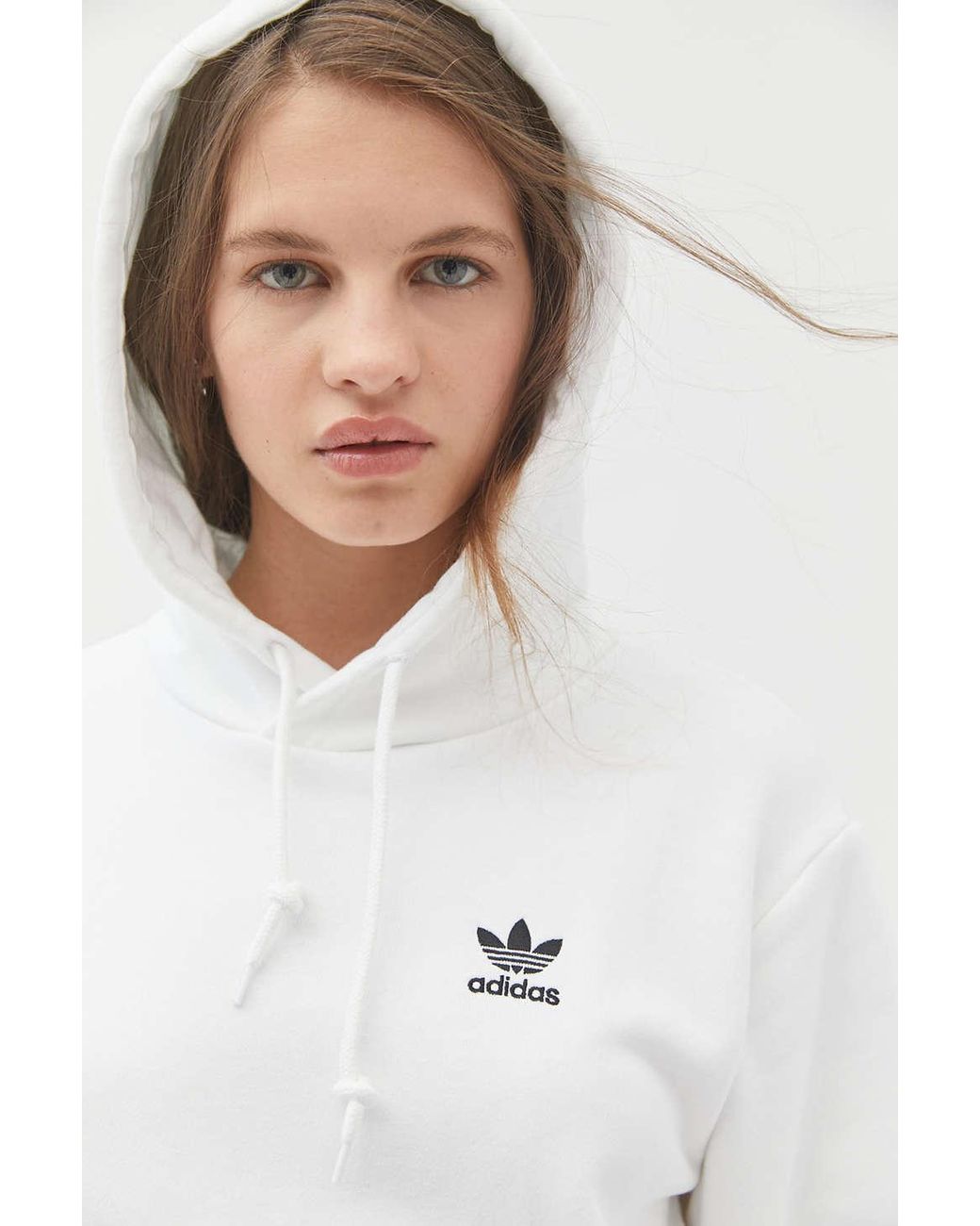 adidas The Brand With The 3 Hoodie Sweatshirt | Lyst