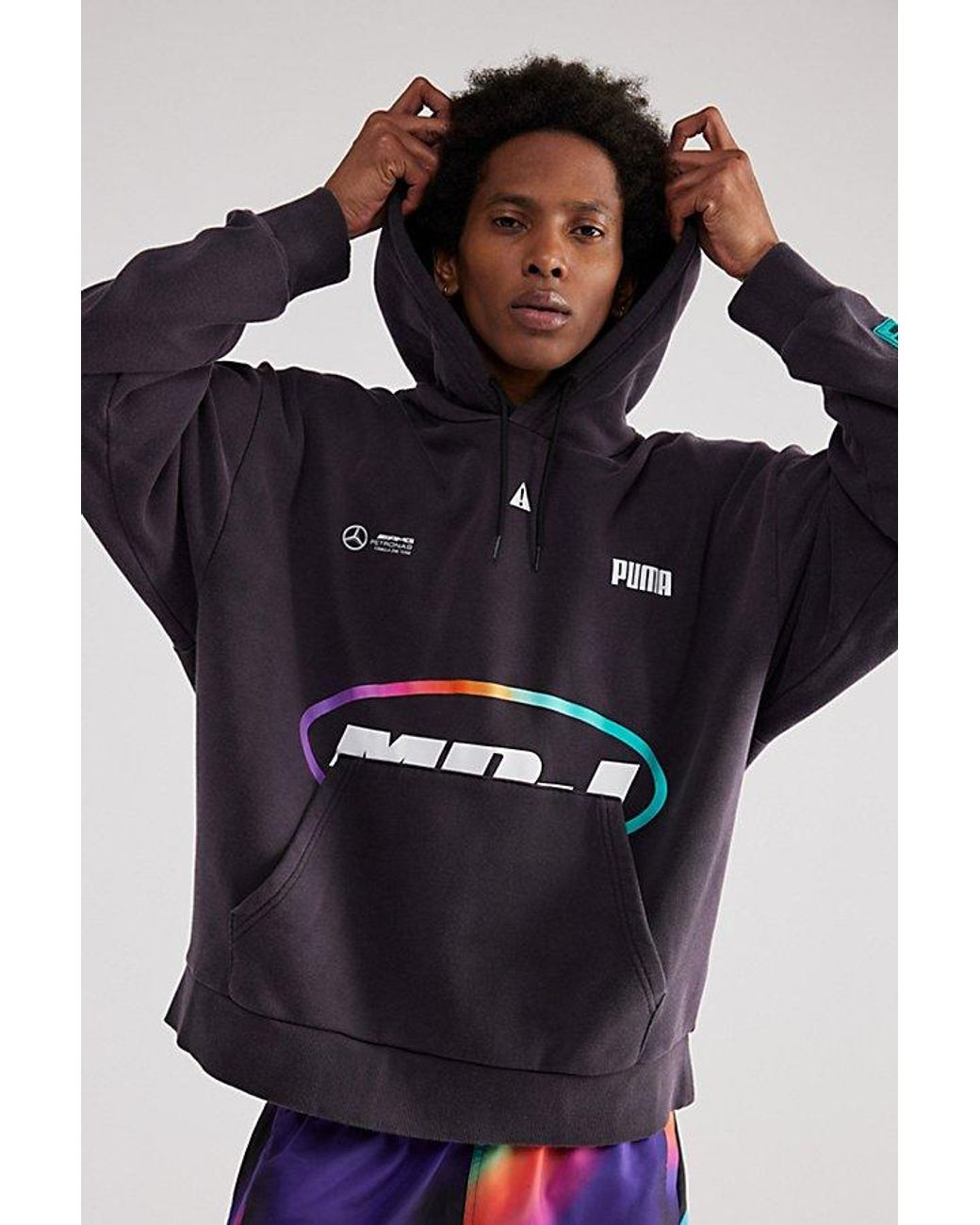 PUMA Mapf1 X Mdj Graphic Hoodie Sweatshirt in Blue for Men Lyst Canada
